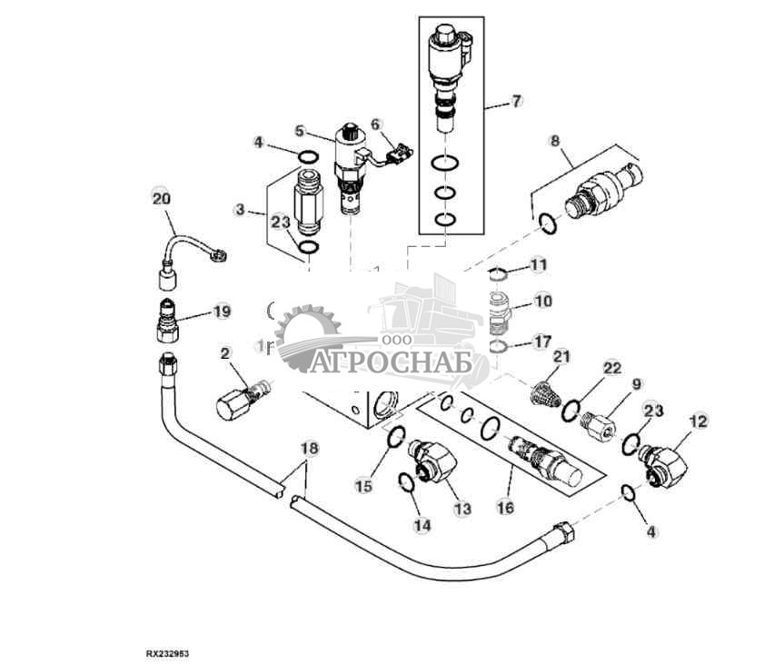 Park Brake Control Valve ( 